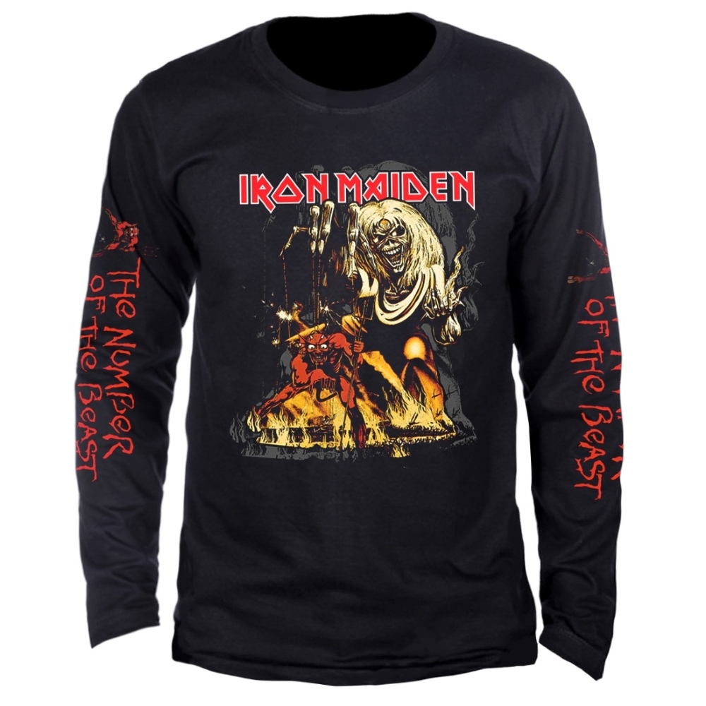 Iron Maiden Pastel Eddie Femme T-Shirt Manches Courtes Noir S 100 Iron Maiden Pastel Eddie Femme T-Shirt Manches Courtes Noir S 100